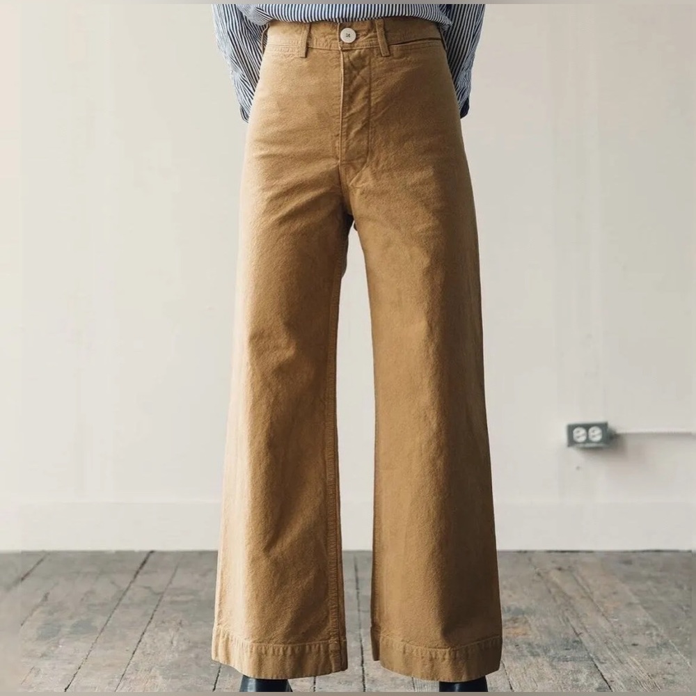 Jesse Kamm Sailor Pants in Tobacco Size 4